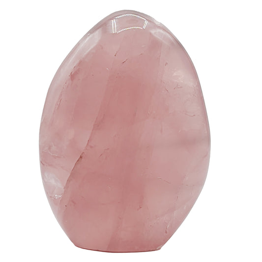 Rose Quartz Standing Leaf