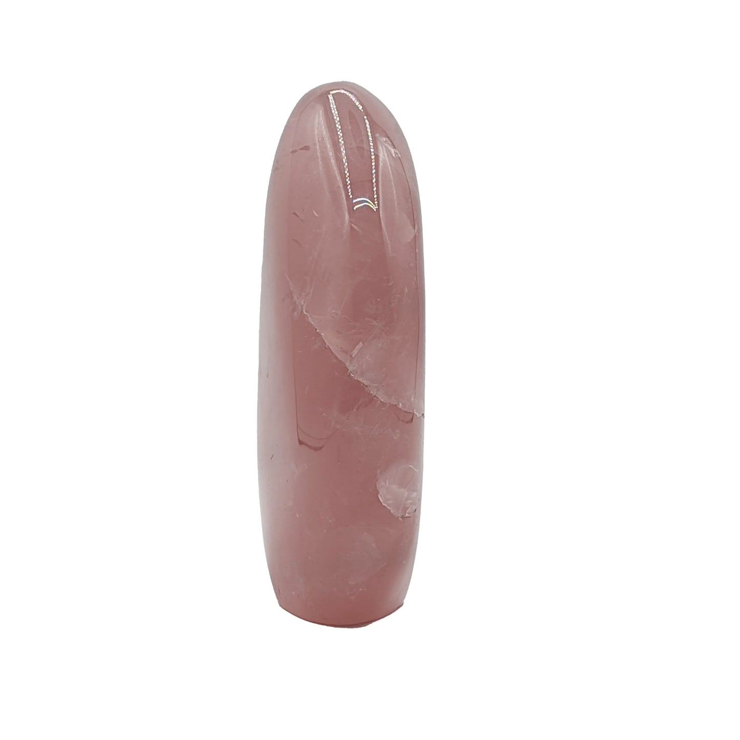 Rose Quartz Standing Leaf